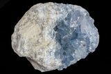 Blue Celestine (Celestite) Crystal Geode - Madagascar #70824-1